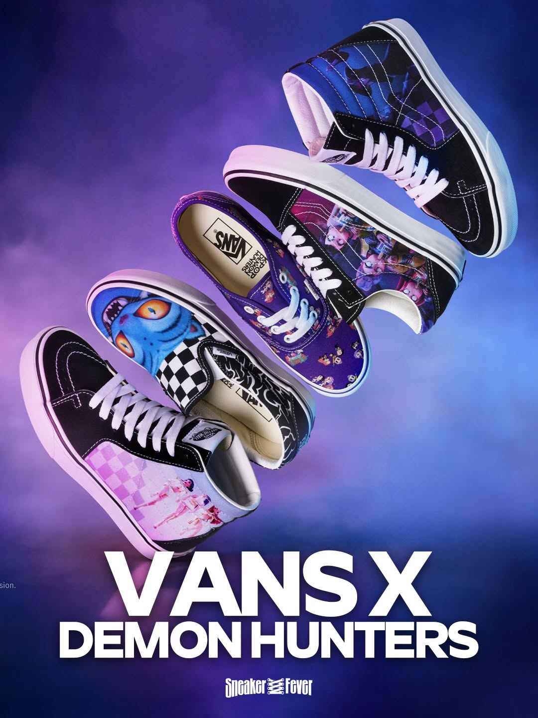 男中音蓝 淡紫雾色 巴哈蓝 中帮 系带 布面  - VALI鞋履AI设计主图