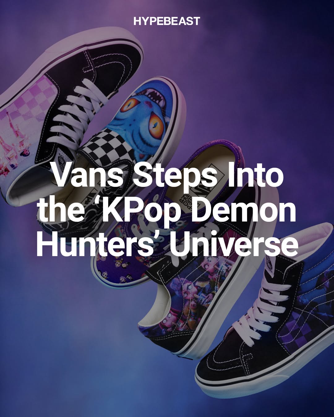 深井黑 薄云 浅神秘紫 高帮 系带 布面  - VALI鞋履AI设计主图