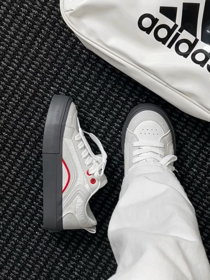 铁灰色 白云母 描绘灰 低帮 BOA 布面 