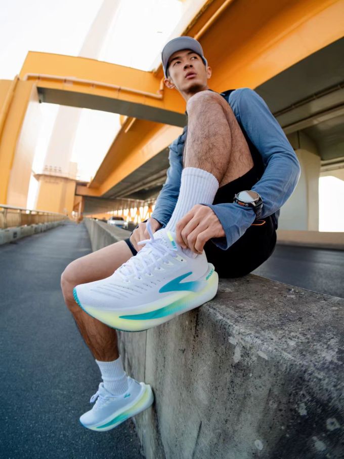 航线蓝 透明蓝 乡村空气 中帮 系带 网面 