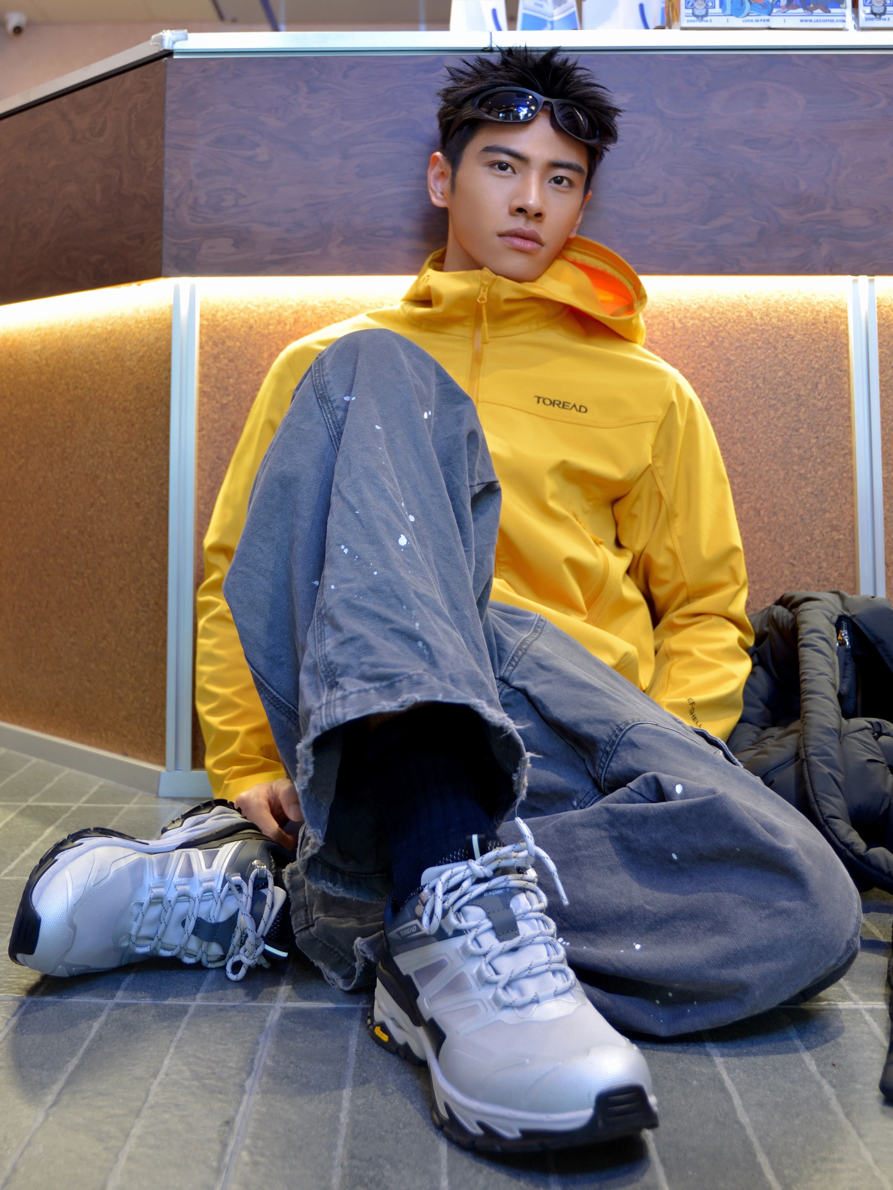 牛仔面料 洗水 海蓝色 乡村蓝 海岸蓝  - VALI鞋履AI设计主图