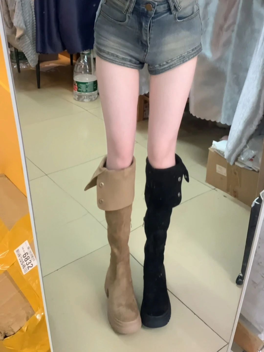 虎眼石色 袋鼠色 阿芙佳朵 圆头 皮革  - VALI鞋履AI设计主图