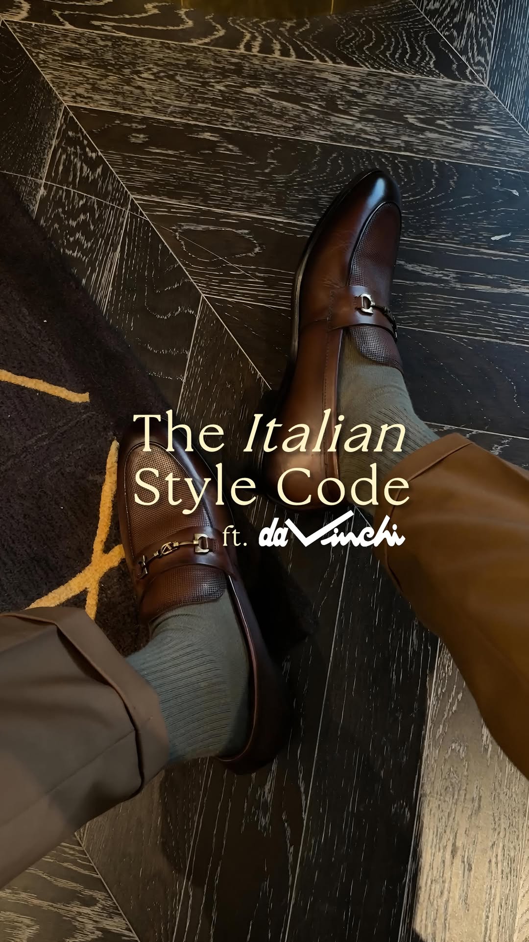 深洞 咖啡褐色 飞蝇钓 一脚蹬 深口鞋 皮革  - VALI鞋履AI设计主图