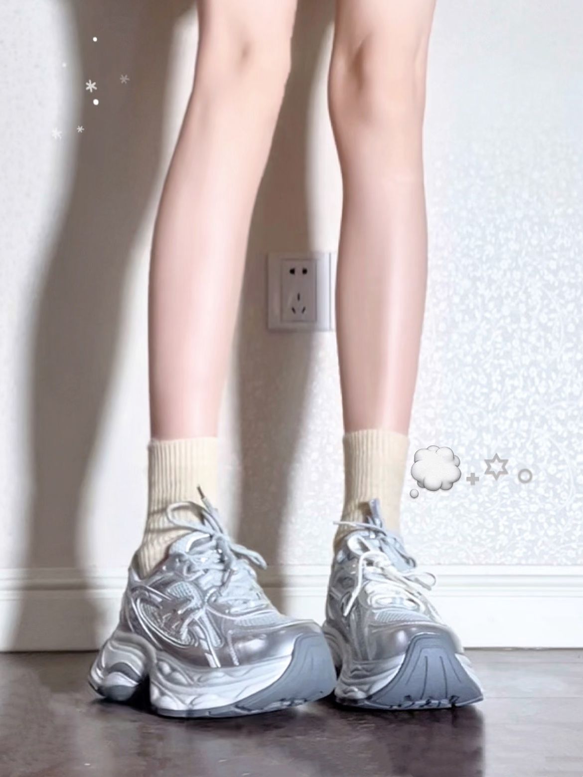 暗水银色 古水 信风灰 低帮 系带  - VALI鞋履AI设计主图