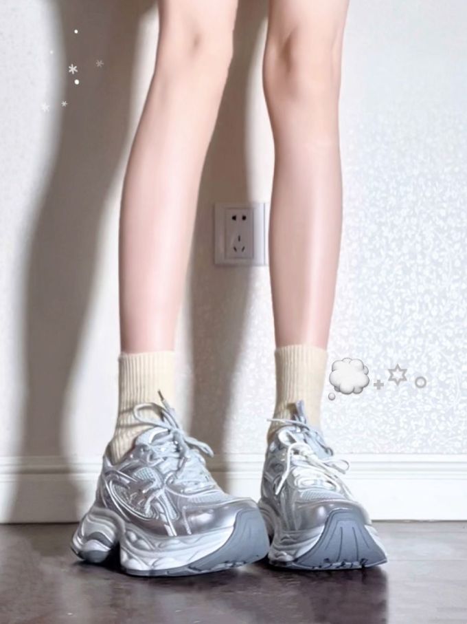 暗水银色 古水 信风灰 低帮 系带 