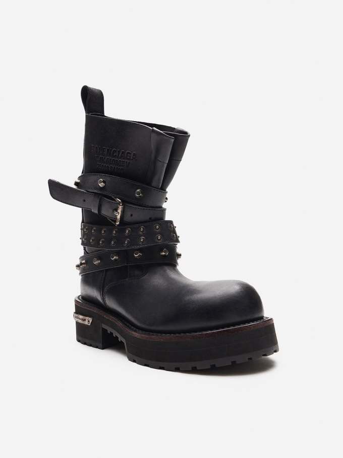 停电色 不可穿透 黑咖啡色 圆头 皮革 