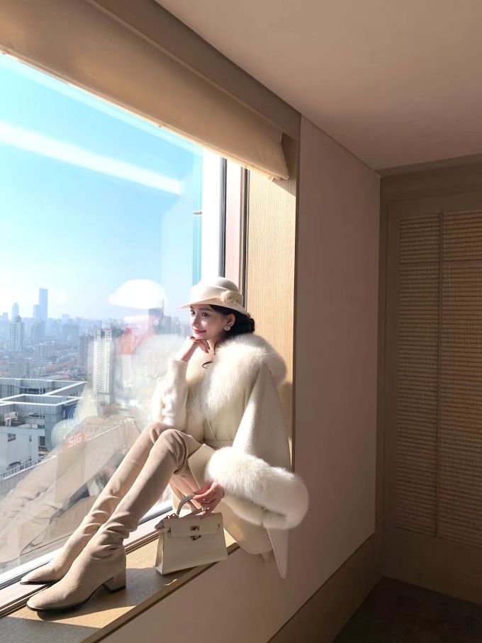 粗跟 可可 暗棕灰 古柯摩卡 尖头 皮革 