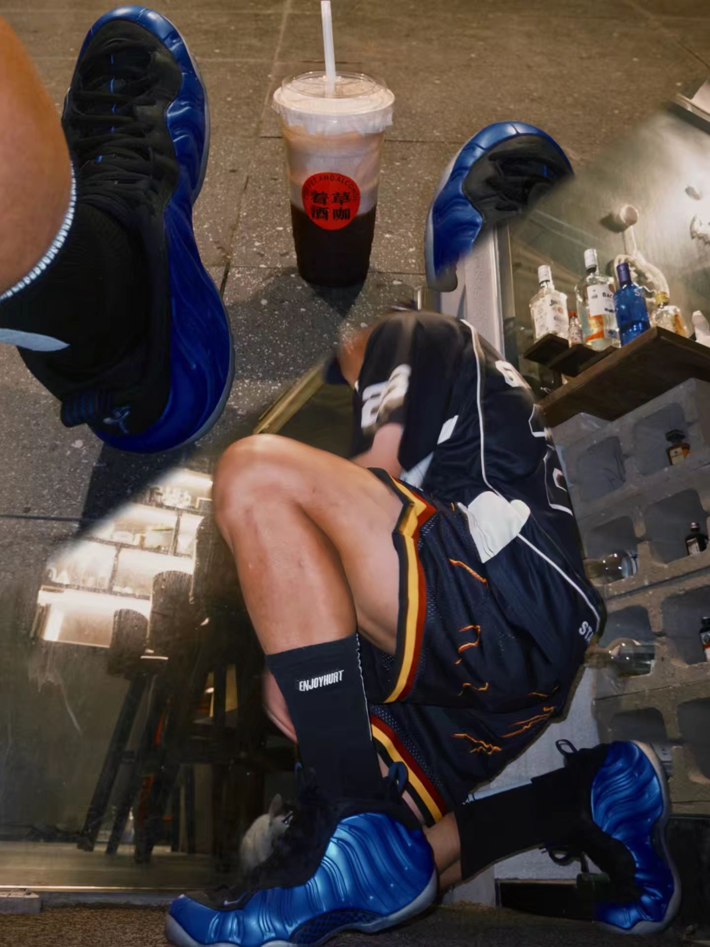 防护功能 基础袖 边缘装饰 男中音蓝 巧克力软糖 平菇  - VALI鞋履AI设计主图