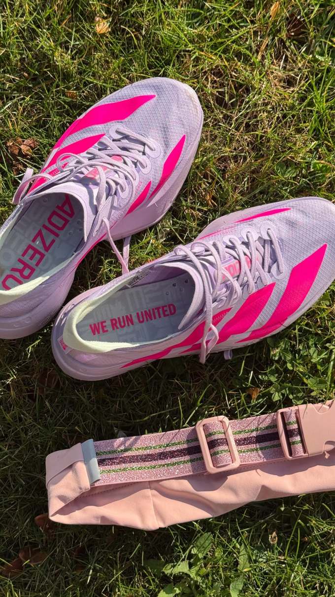 荧光粉 薰衣草百合 粉兰花紫 系带 网面 