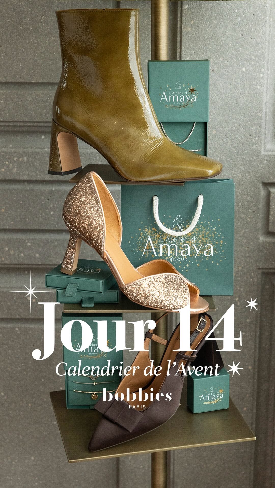 高跟 粗跟 橄榄酱色 僧袍色 橄榄色 皮革  - VALI鞋履AI设计主图