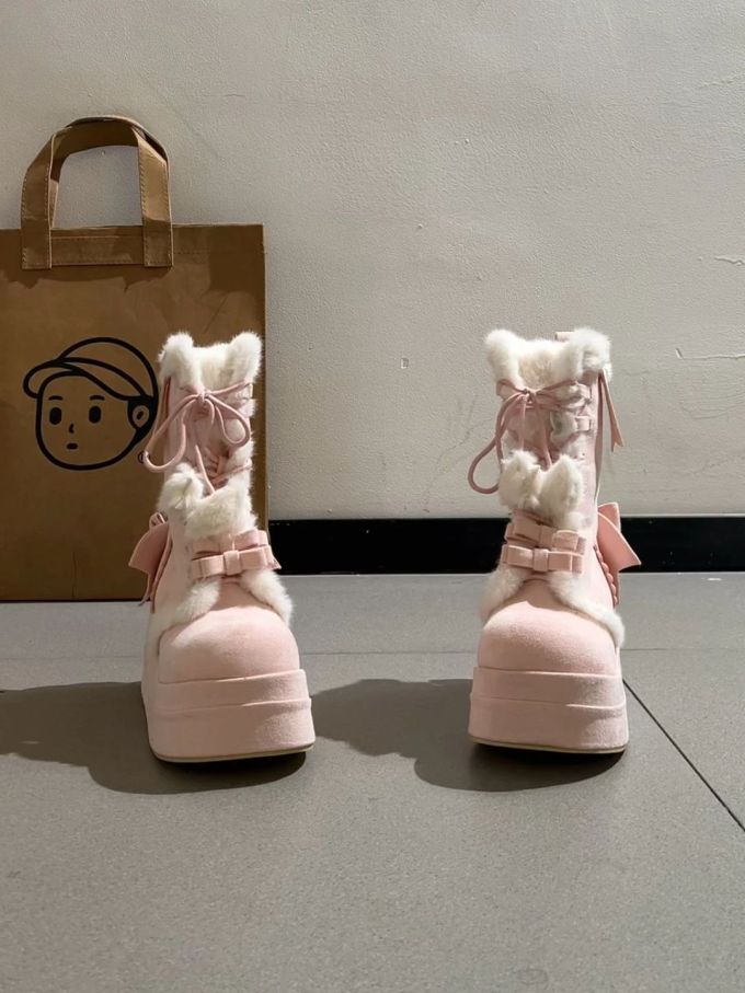 赭石壁画 棕土色 自然色 圆头 绒毛/绒面 