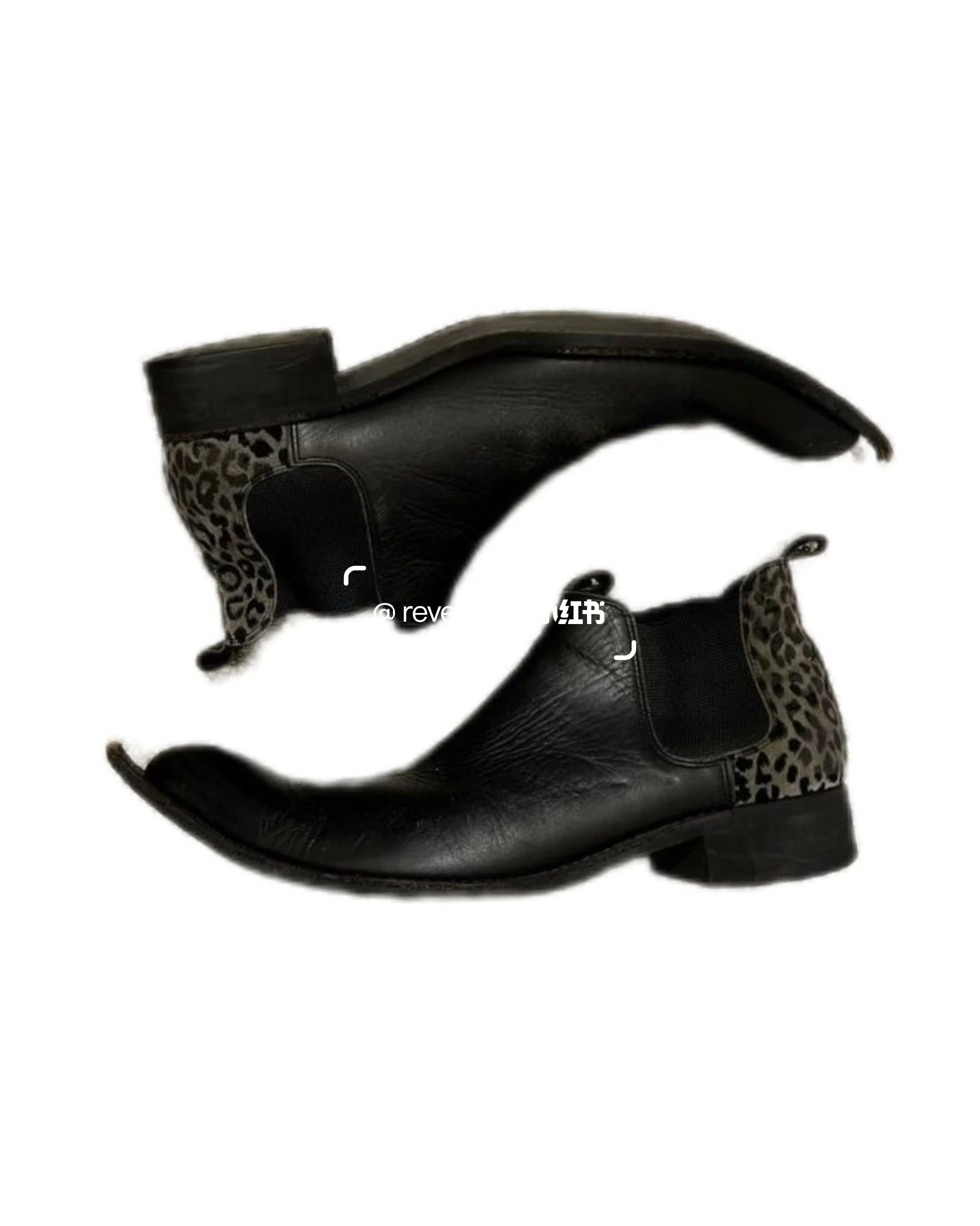 深洞 松香色 奇美拉 松紧带 皮革  - VALI鞋履AI设计主图