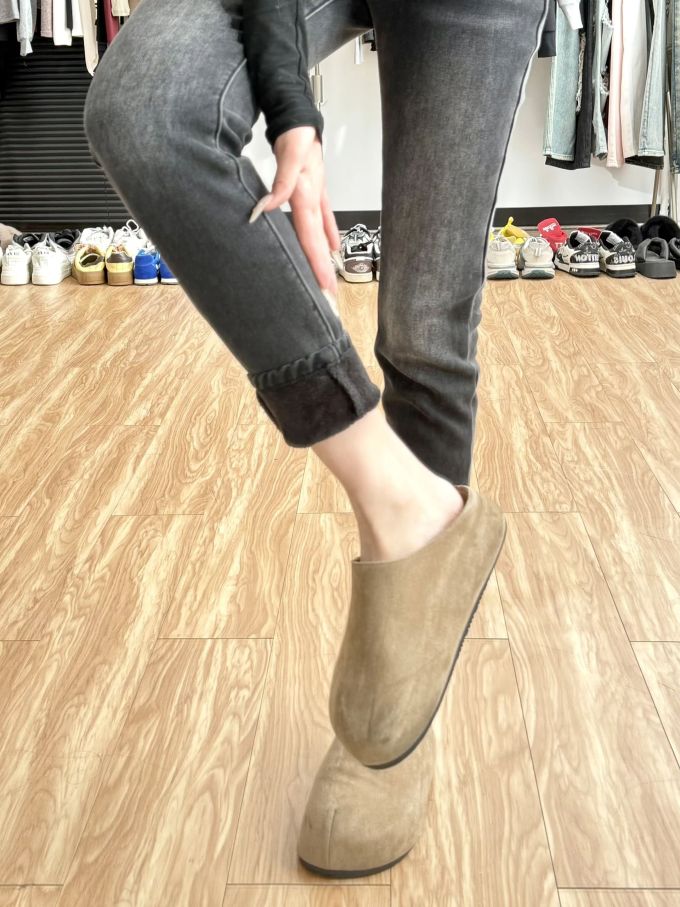 杏仁黄 杏仁糖色 面包皮色 圆头 皮革 