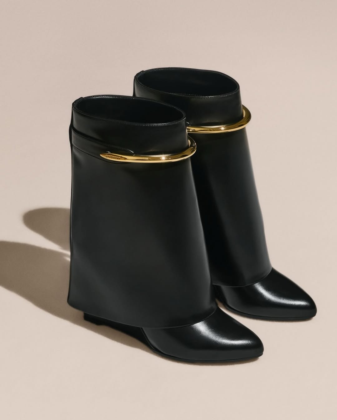 尾气黑 深橄榄色 尖头 皮革  - VALI鞋履AI设计主图