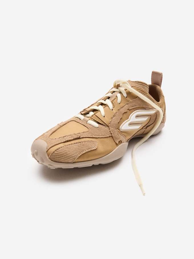 雌鹿色 羊皮色 牛肝菌 低帮 系带 