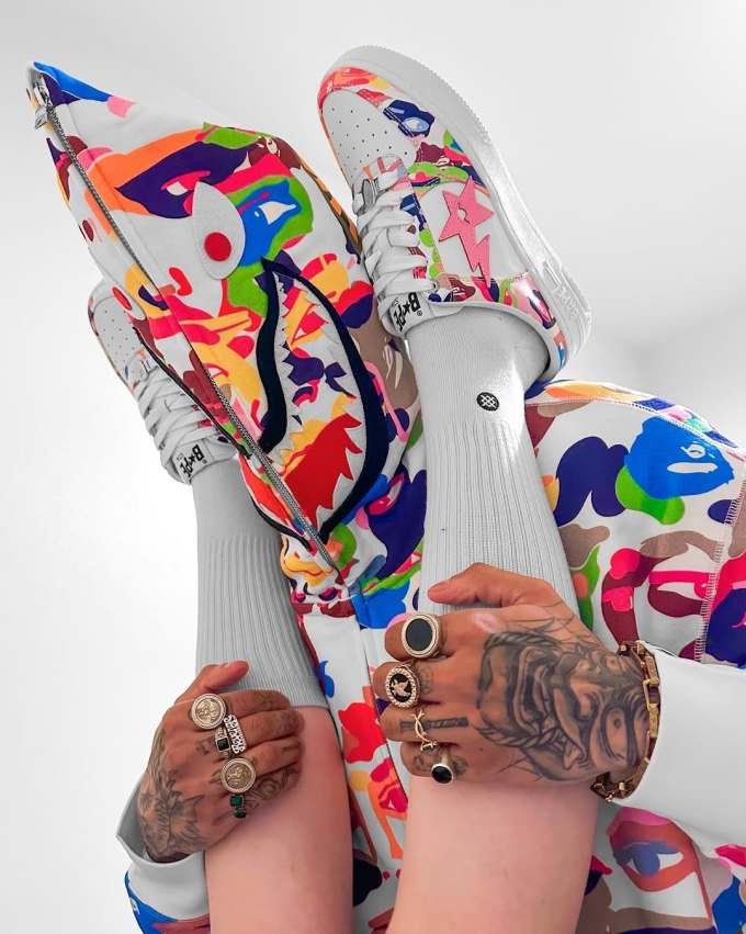 月岩色 蒸汽蓝 薄云 低帮 系带 皮革 