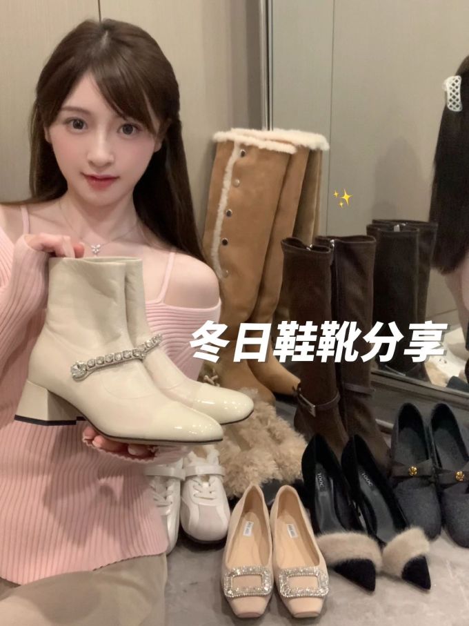 中跟 粗跟 沙灰色 蔓菁色 爱尔兰奶油 圆头 皮革 