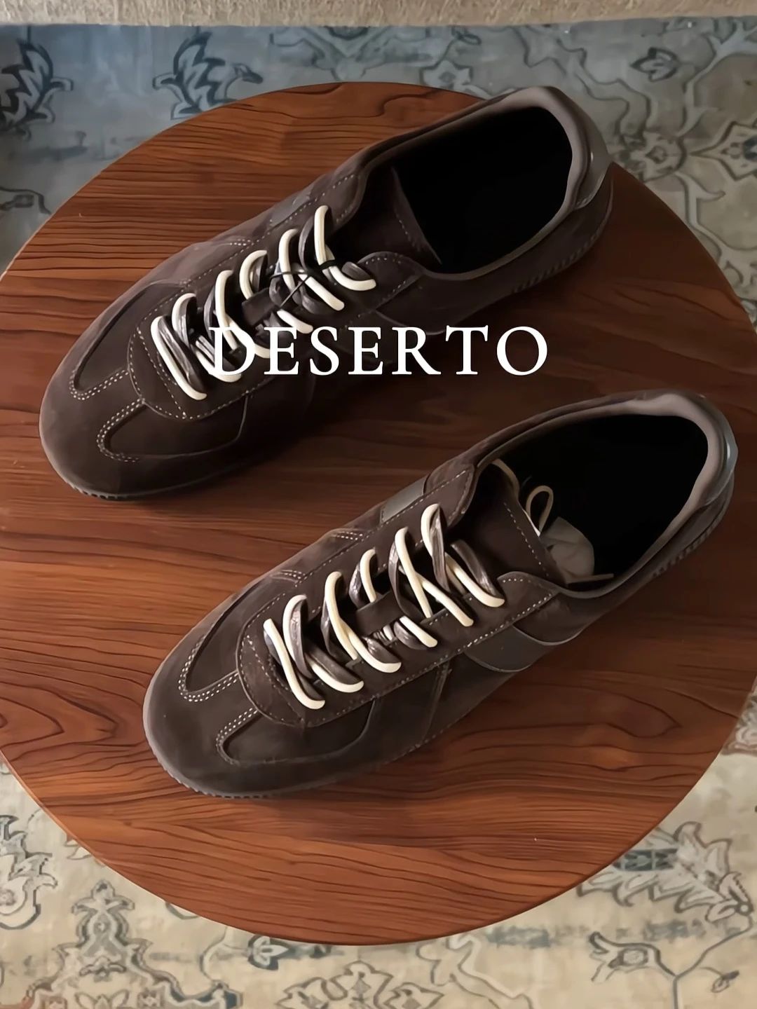 土褐色 陨石色 姜饼色 系带 皮革  - VALI鞋履AI设计主图