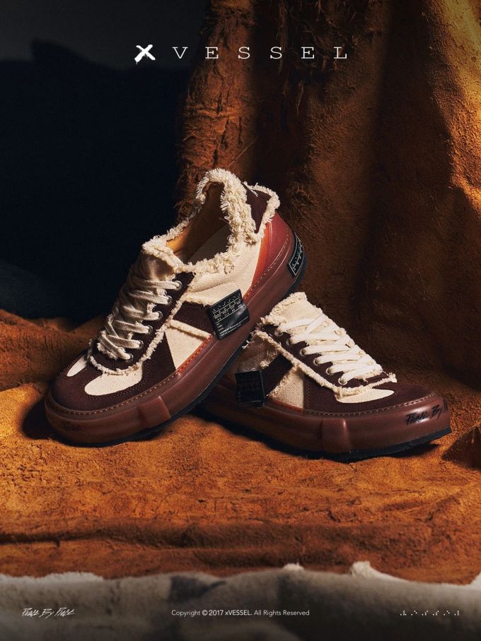 巧克力软糖 巧克力酱色 浅桃粉色 低帮 