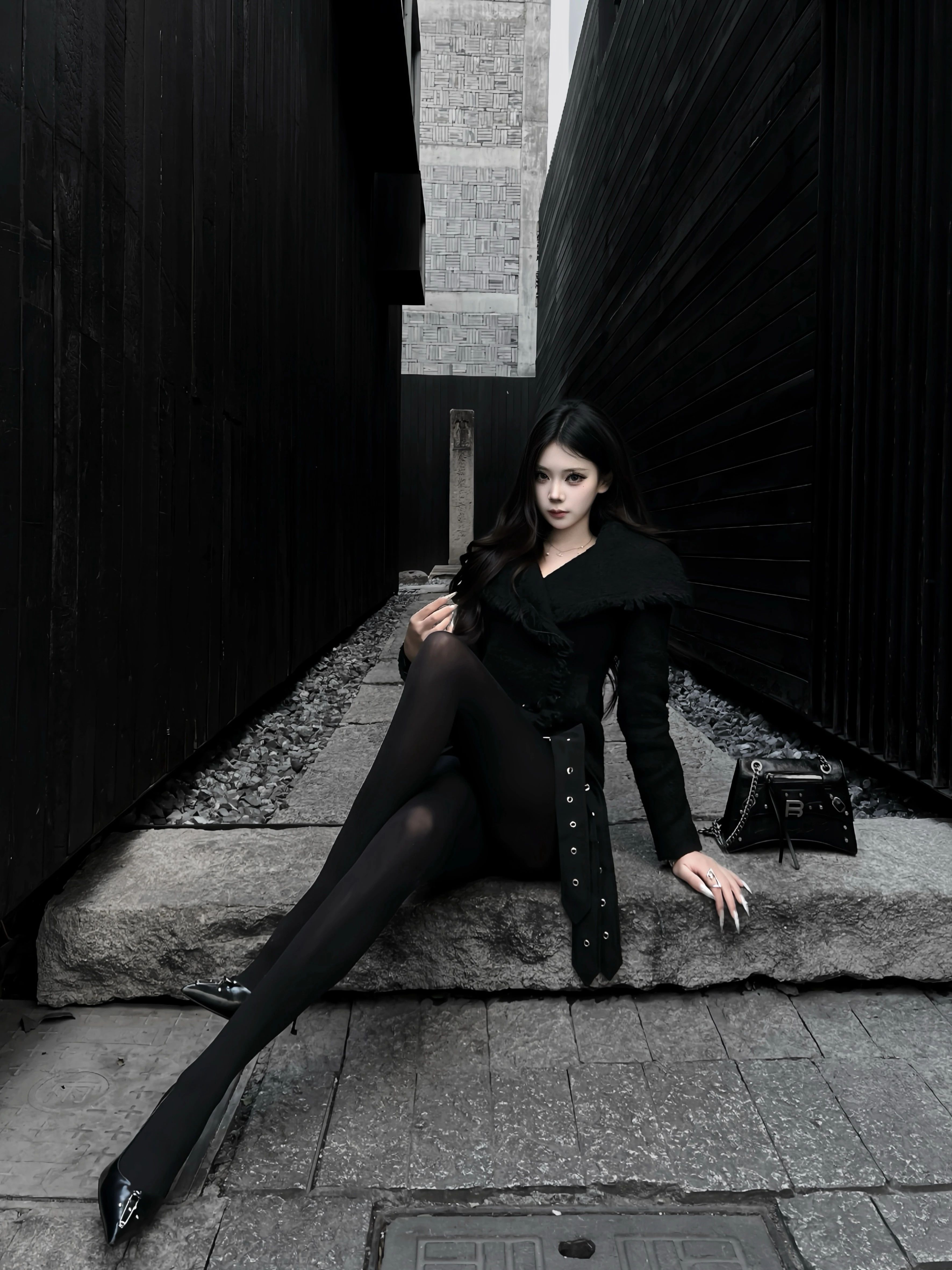 燕尾服 尖头 皮革  - VALI鞋履AI设计主图