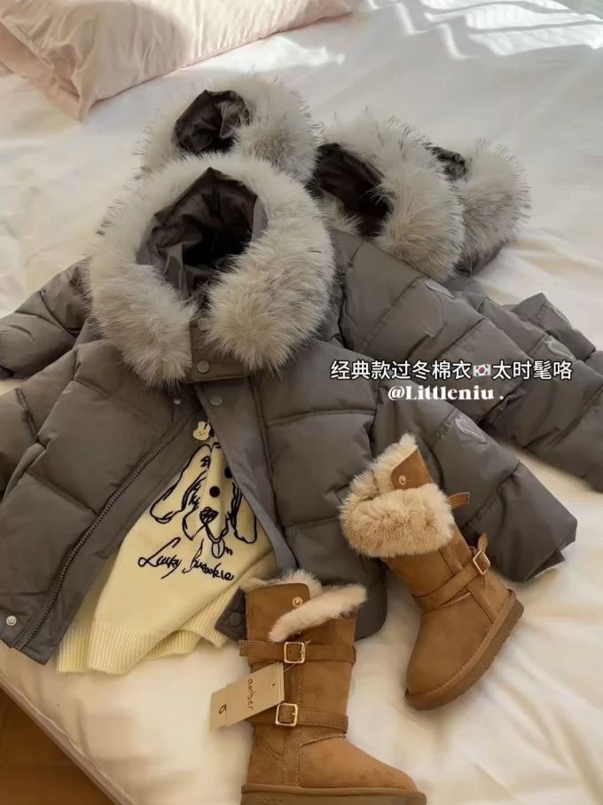 防护功能 H型 连帽领 中长袖 棉羽绒袖 局部印染 绗缝 咖啡褐色 水壶色 暗土褐色 毛条 