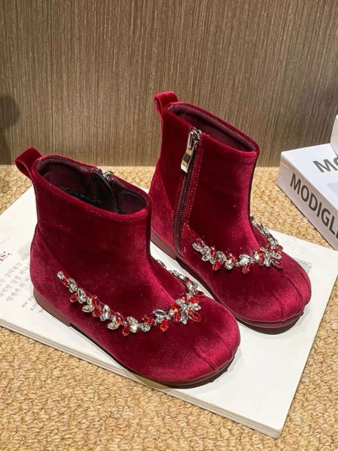 精明红 深辣椒红 浆果风车 圆头 