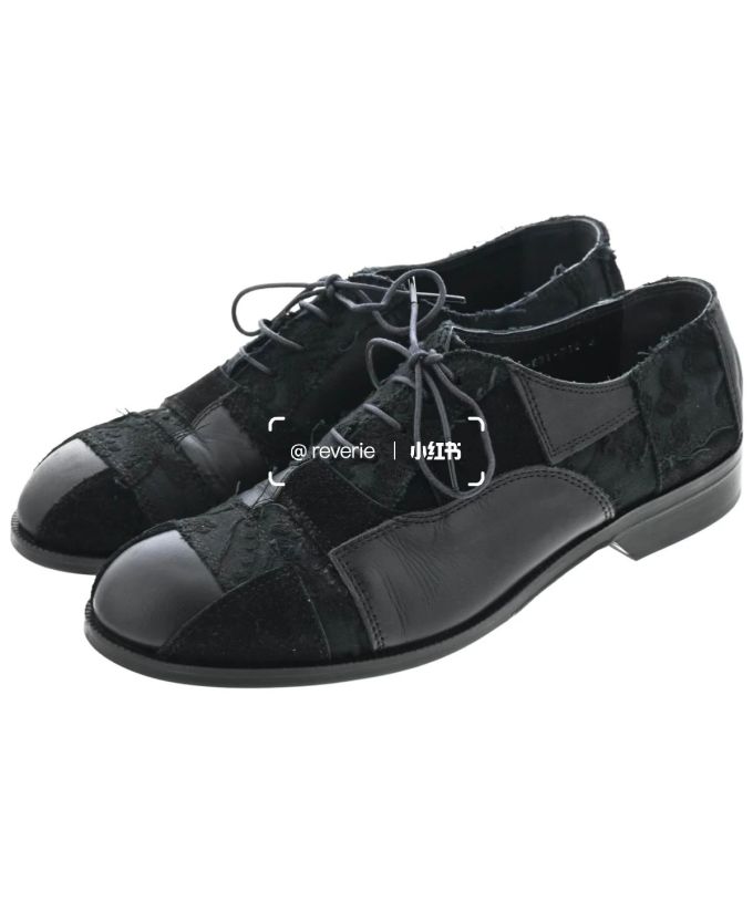 阿芬宾舍犬 暗影蓝 黑牡蛎 圆头 系带 