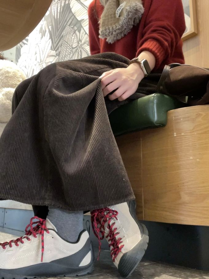 初霜 无底洞 湍流色 低帮 系带 皮革 