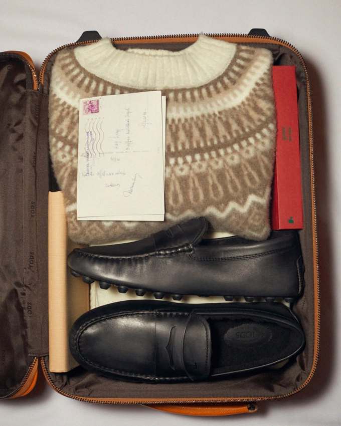 燕尾服 热软糖 暗棕灰 一脚蹬 深口鞋 皮革 