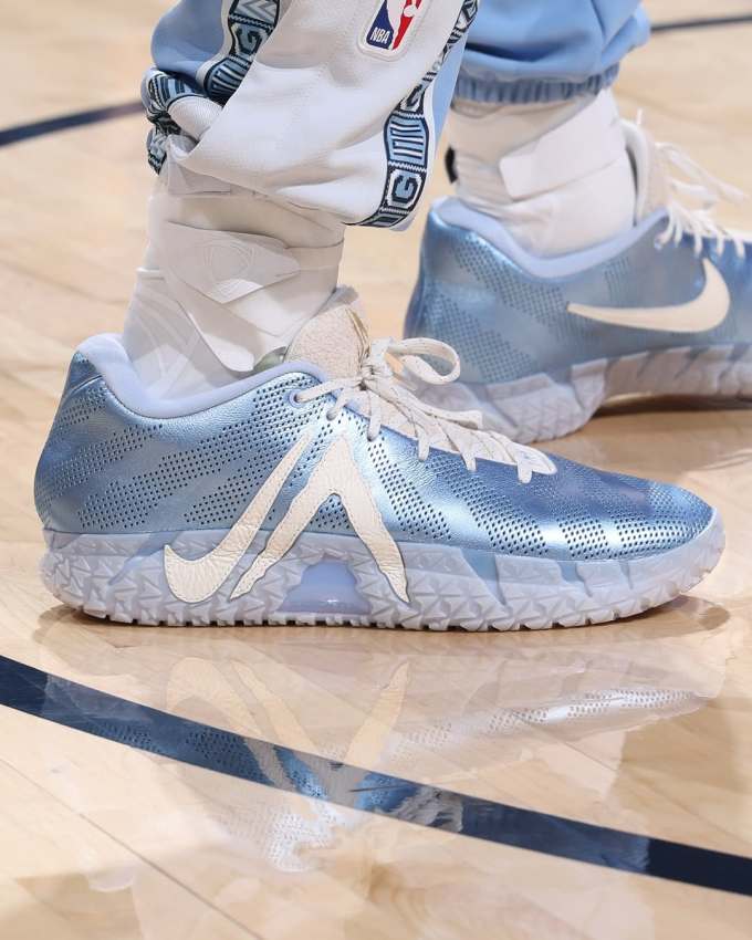 冰岛蓝 雨洗 远空蓝 低帮 系带 网面 