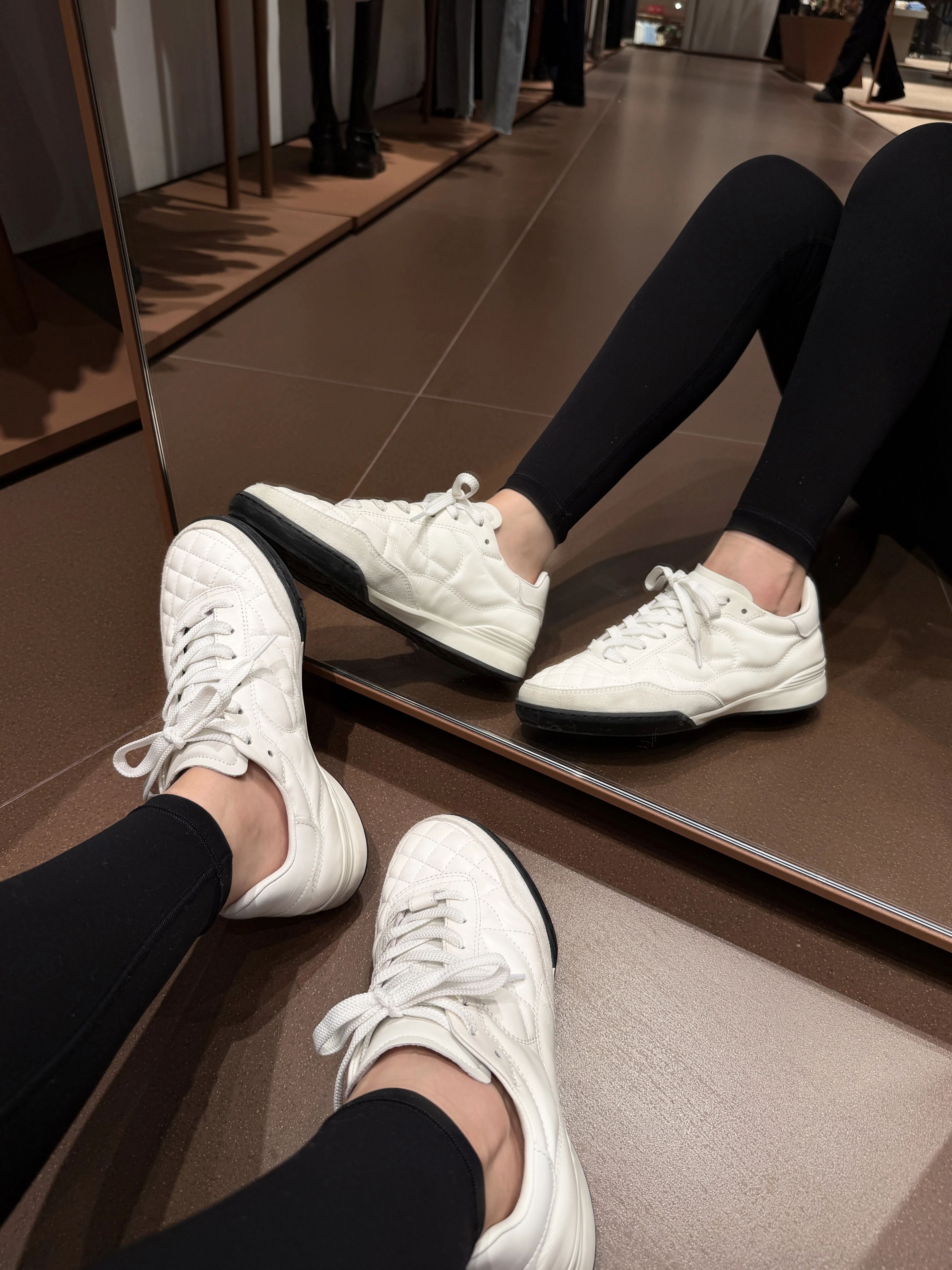 糖 雪峰 雪白 低帮 系带 皮革  - VALI鞋履AI设计主图