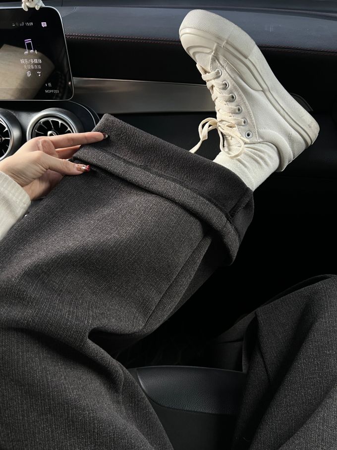 柳灰 月光灰 银白 中帮 布面 