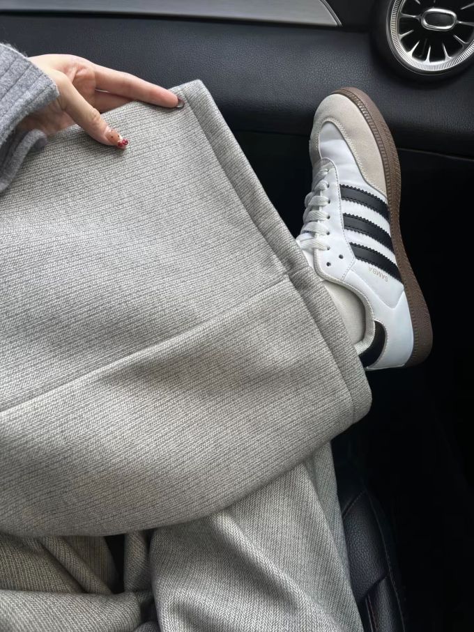 亮白 燕尾服 灌浆 低帮 系带 皮革 