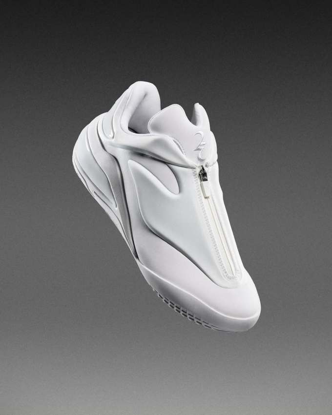 云雾色 薄云 平菇 中帮 皮革 拉链 