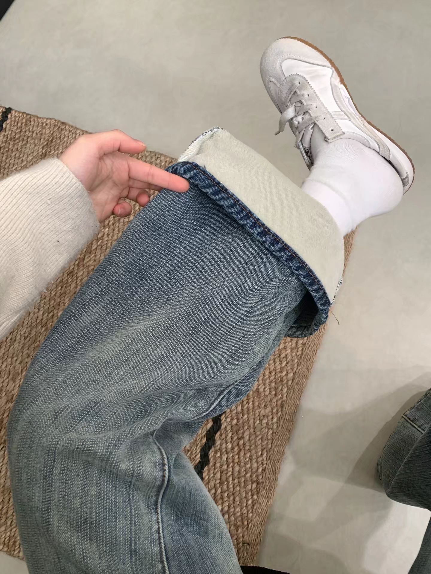 薄云 丁香灰粉 淡紫色 低帮  - VALI鞋履AI设计主图