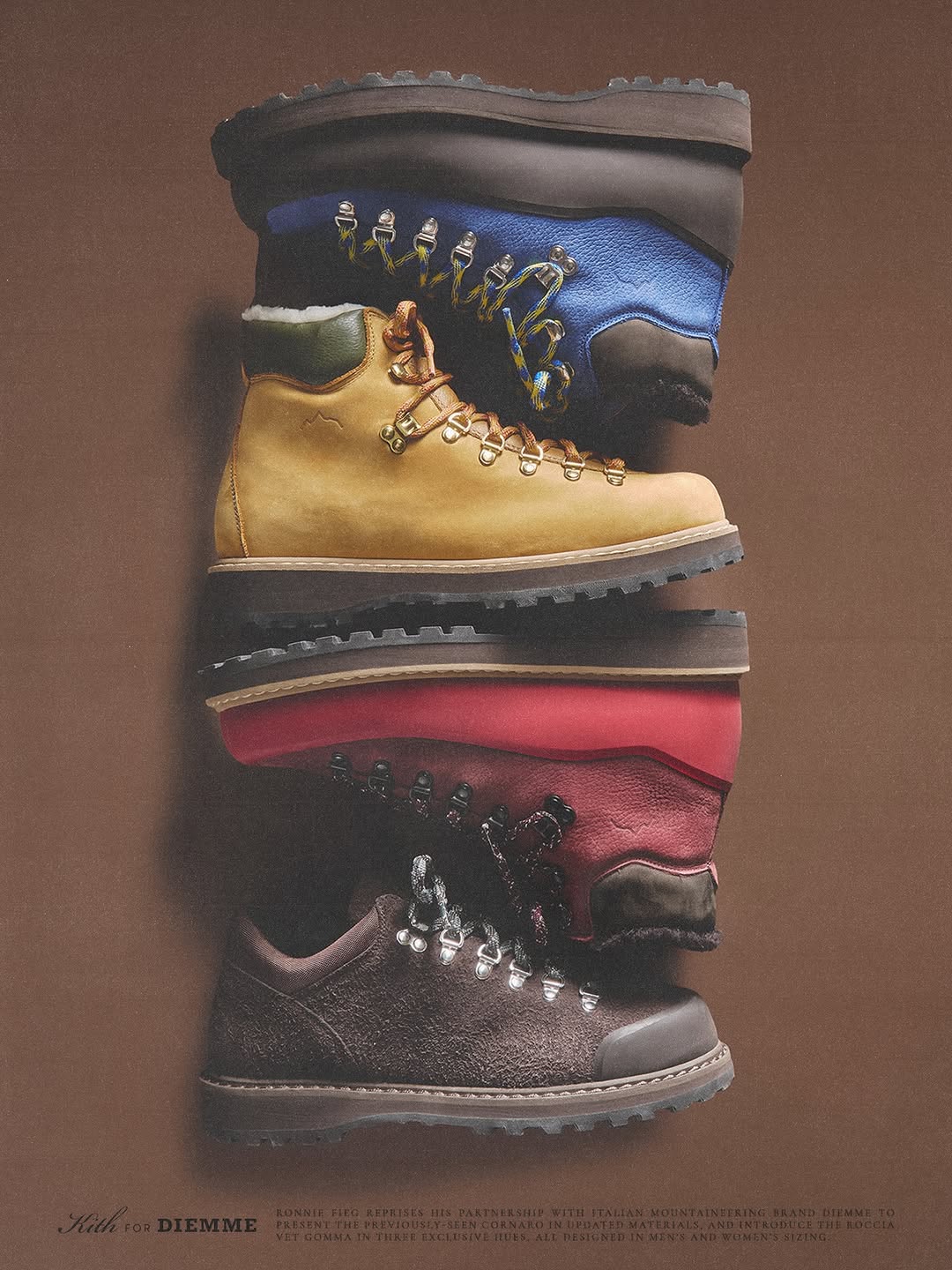 印刷墨水 橄榄黑 铁棕色 中帮 系带 皮革  - VALI鞋履AI设计主图