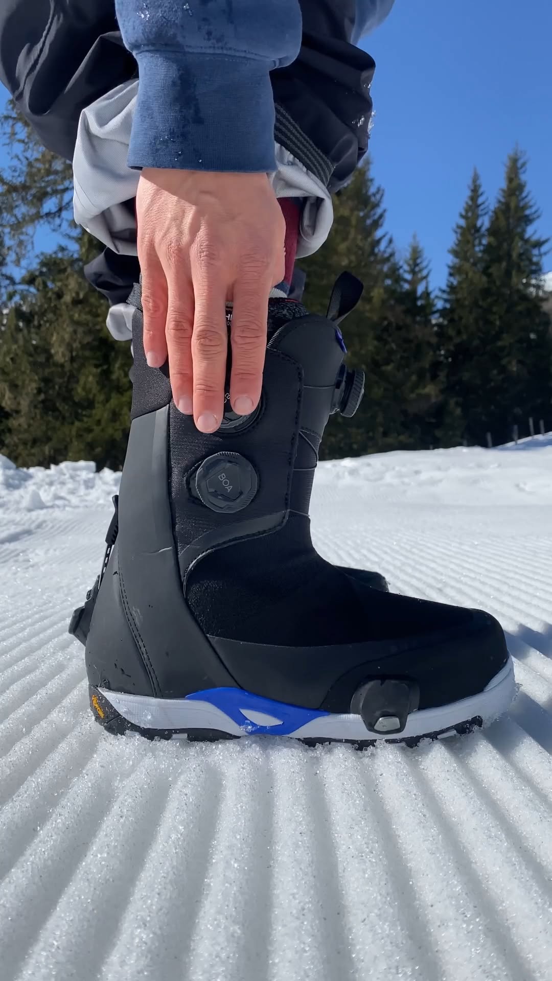 选美蓝 深黑蓝色 湍流色 圆头 皮革  - VALI鞋履AI设计主图