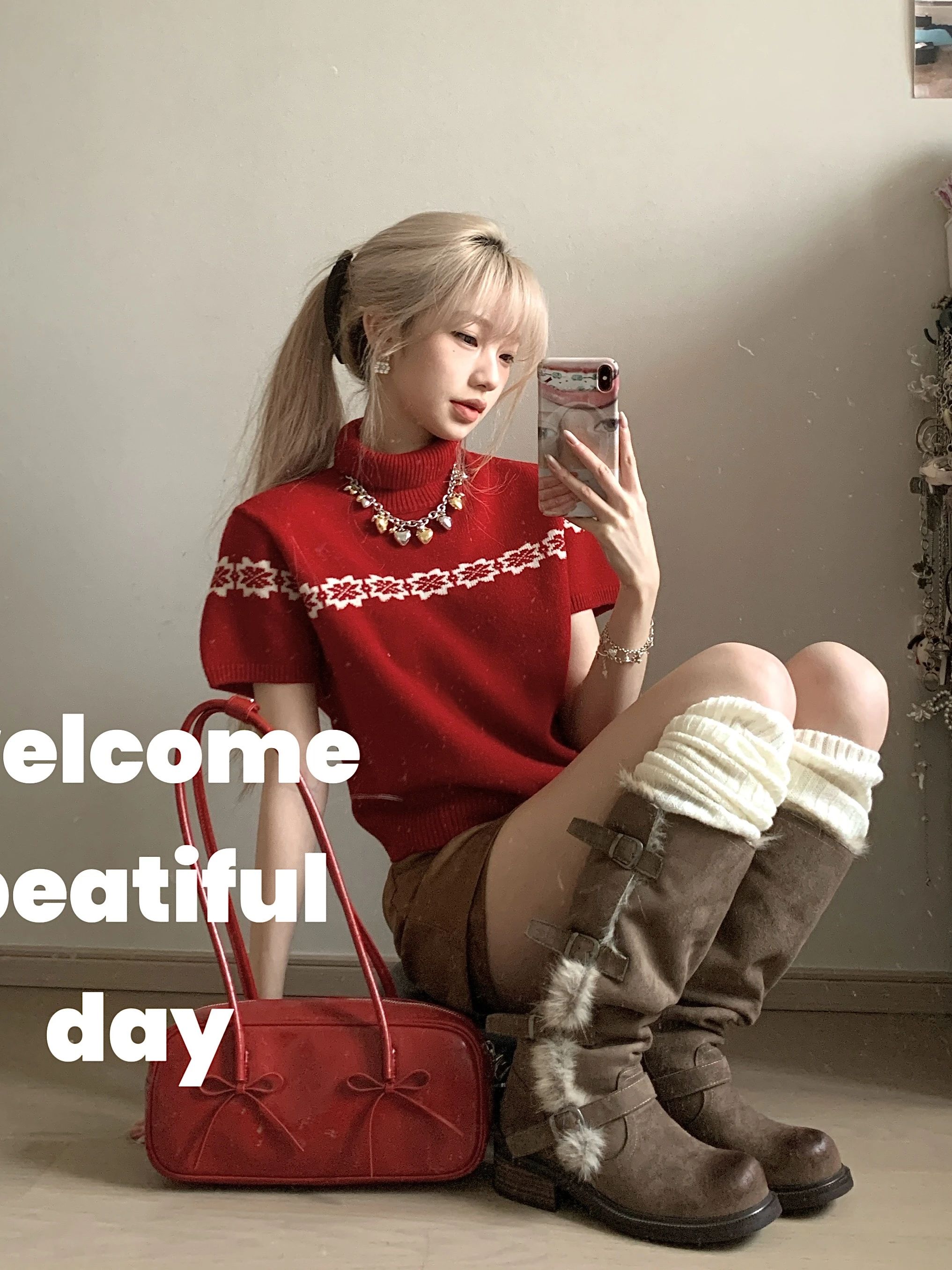 咖啡褐色 古巴棕 深洞 圆头 皮革  - VALI鞋履AI设计主图