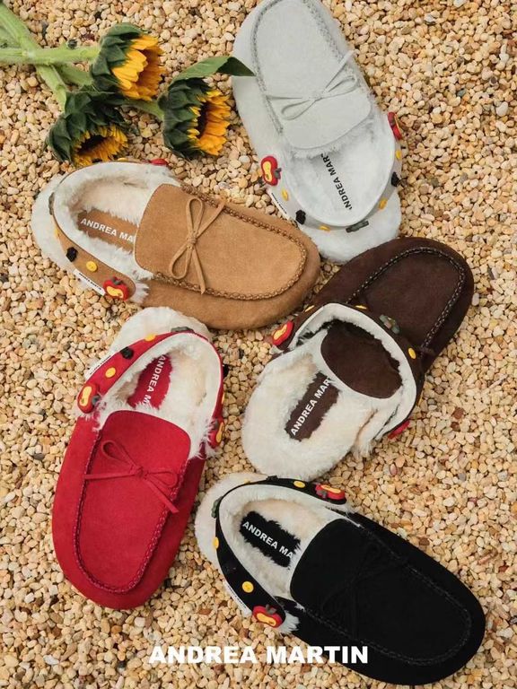 燕尾服 咖啡褐色 圆头 无帮  - VALI鞋履AI设计主图