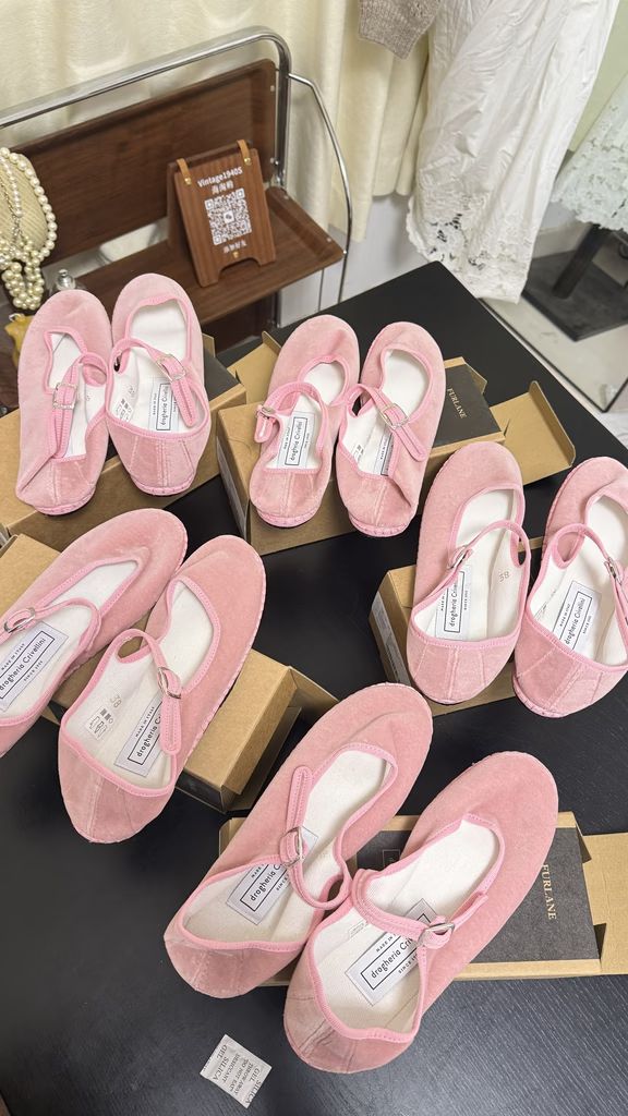 粉底色 初绽红晕 玫瑰触感 无帮  - VALI鞋履AI设计主图