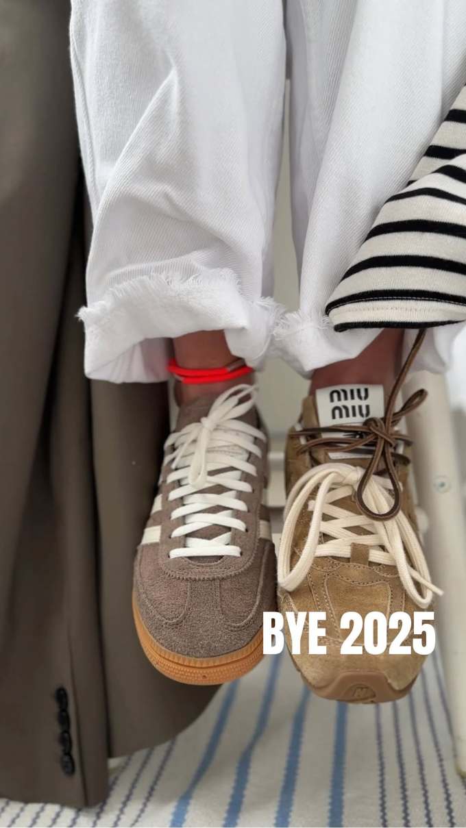 钟乳石 烟草色 狐步舞 系带 布面 