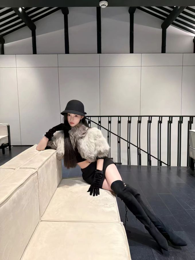 燕尾服 黑檀色 尖头 皮革 