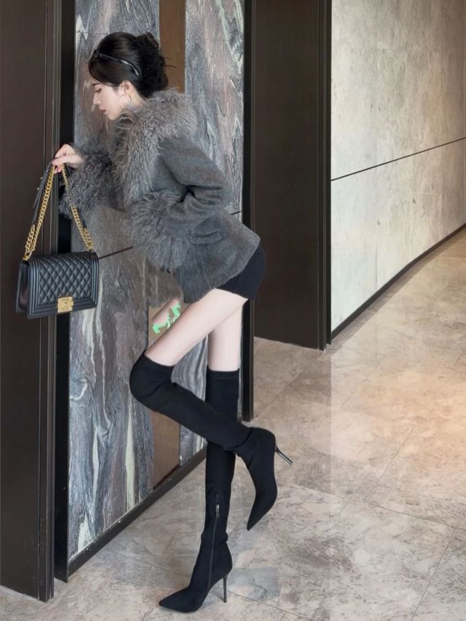 呢绒 H型 满印&循环 灰鲸 罂粟籽 暗岩灰 毛条 