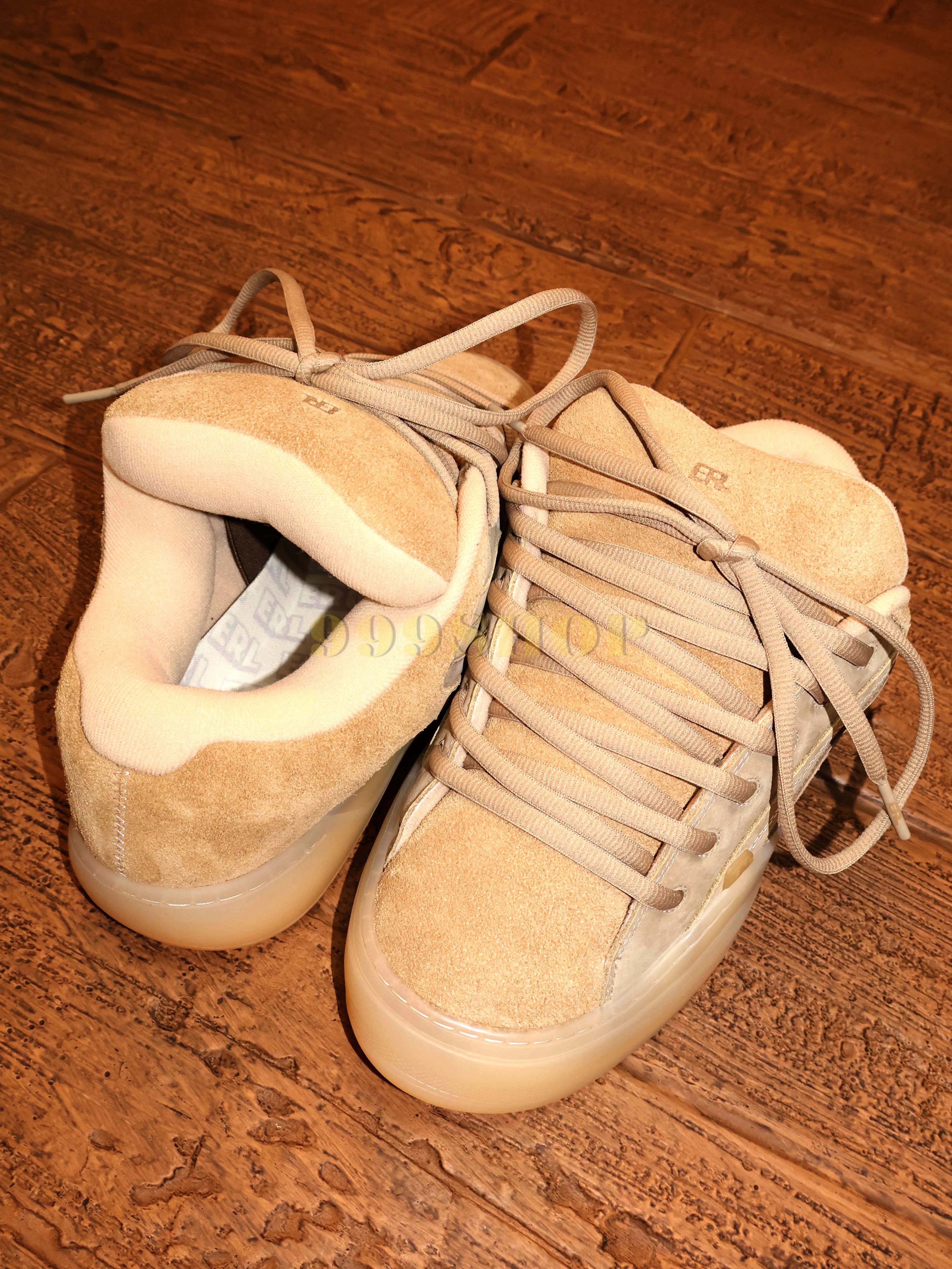 杏露色 秋白色 沙漠雾色 中帮 系带 皮革  - VALI鞋履AI设计主图