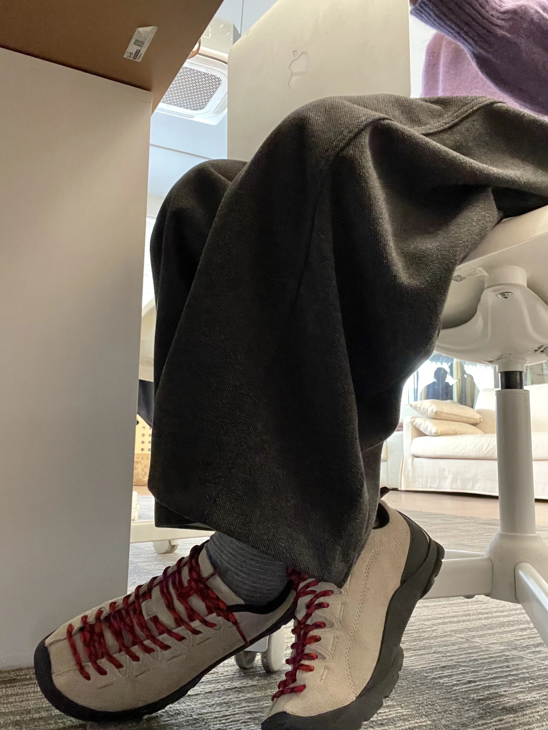 烧结砖色 陨石色 水壶色 系带 皮革  - VALI鞋履AI设计主图