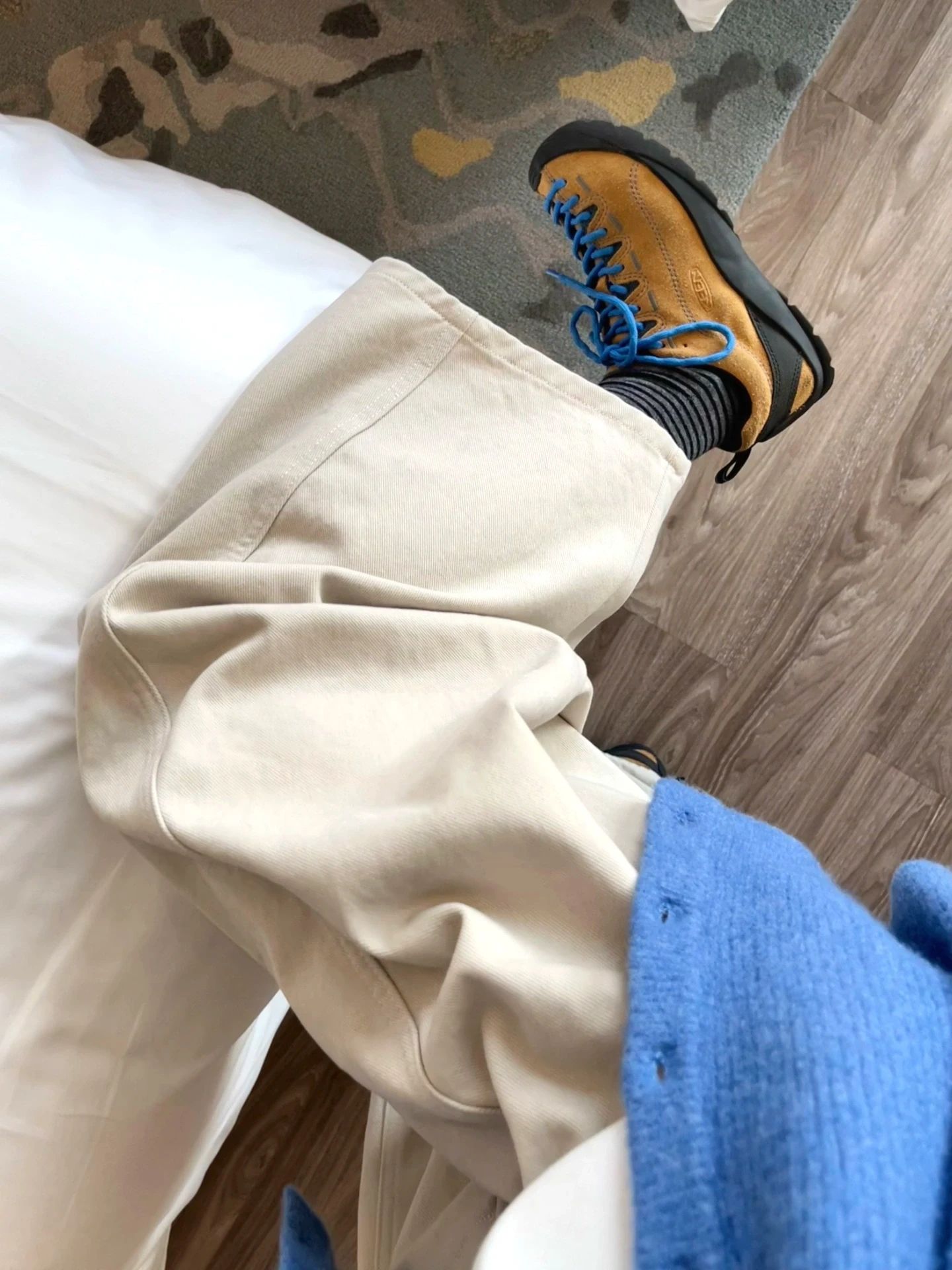 毛纺 卡布奇诺泡沫 鹭白 北极狼  - VALI鞋履AI设计主图