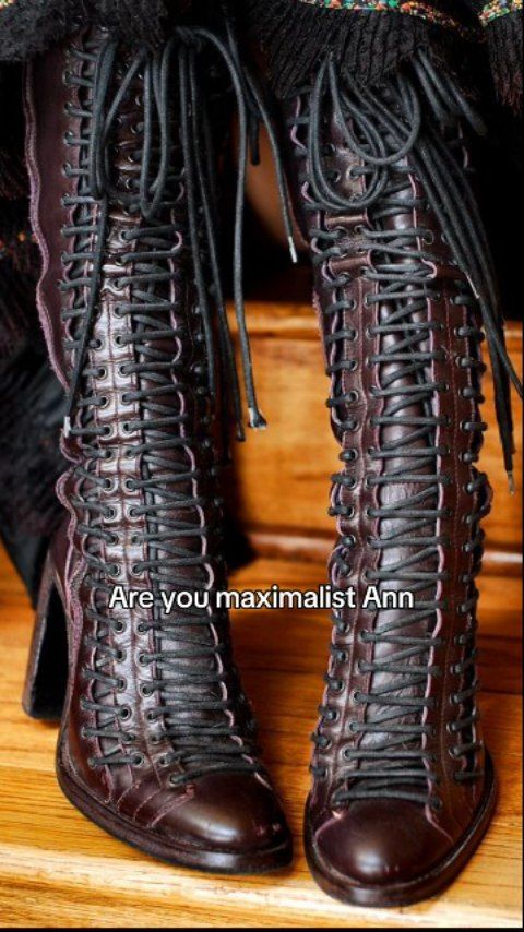 黑美人 苦巧克力色 铁灰色 圆头 系带 皮革 