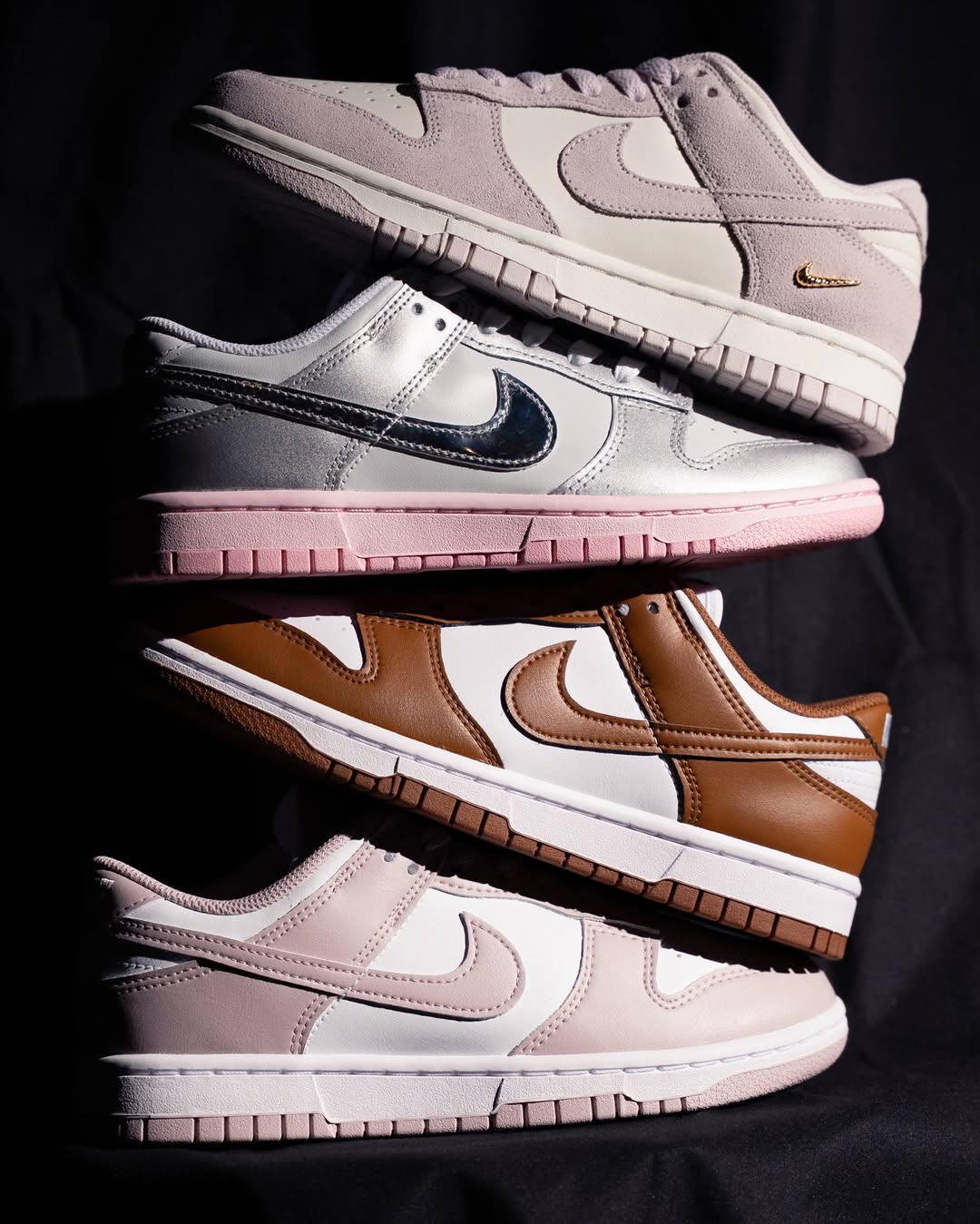 黑玛瑙 淡紫色 水晶灰 低帮 皮革  - VALI鞋履AI设计主图