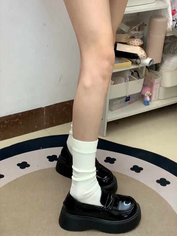 厚底 燕尾服 圆头 低帮 深口鞋 皮革  - VALI鞋履AI设计主图