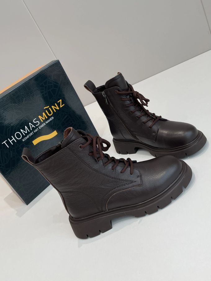 陨石色 夜幕色 不可穿透 圆头 拉链 系带 皮革 